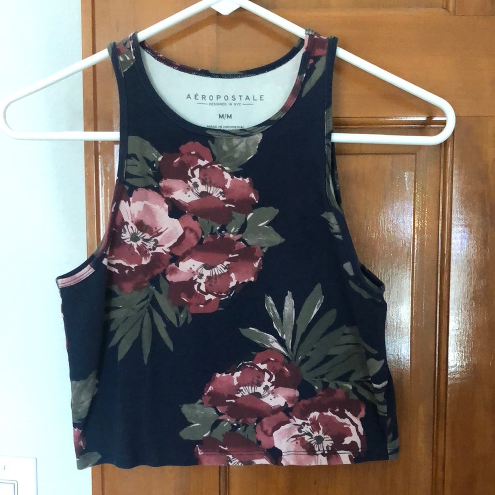 Aeropostale Floral Tank
